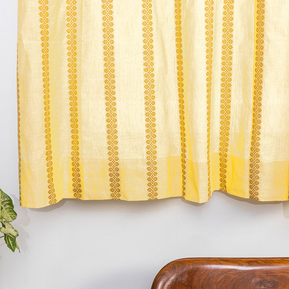 jacquard window curtain