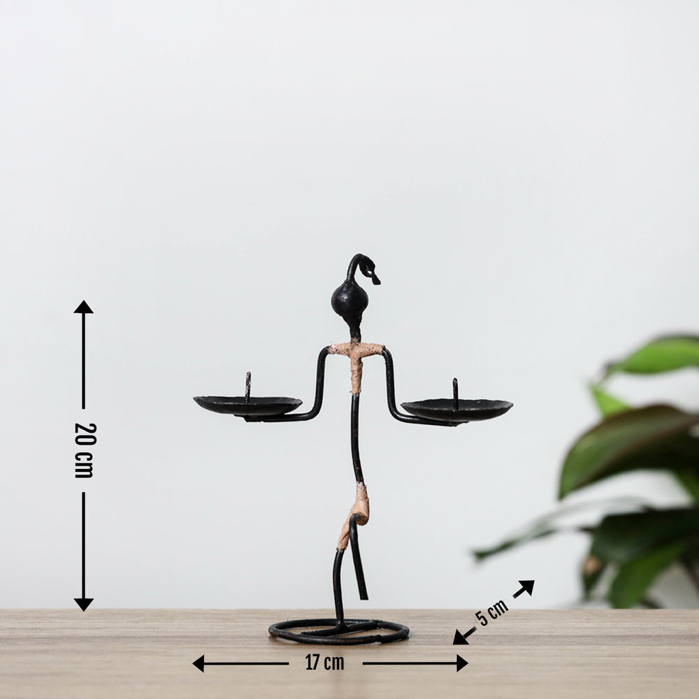 Iron Candle Stand