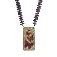 Painted Ladies' Handcrafted Tribal Dhokra Necklace