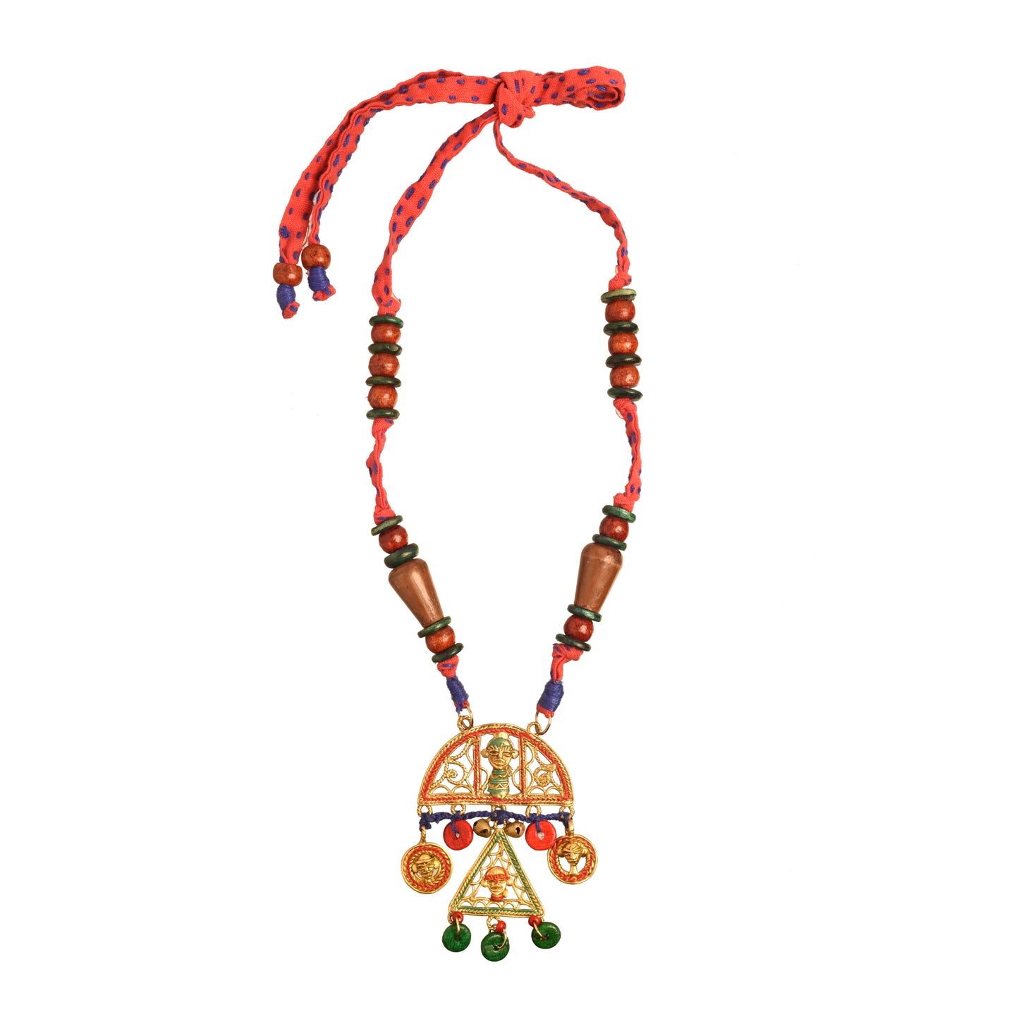 The Royal Family Handcrafted Tribal Dhokra Necklace