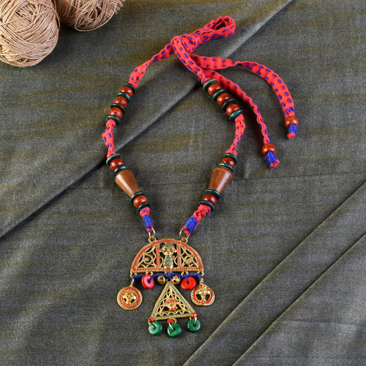The Royal Family Handcrafted Tribal Dokra Necklace