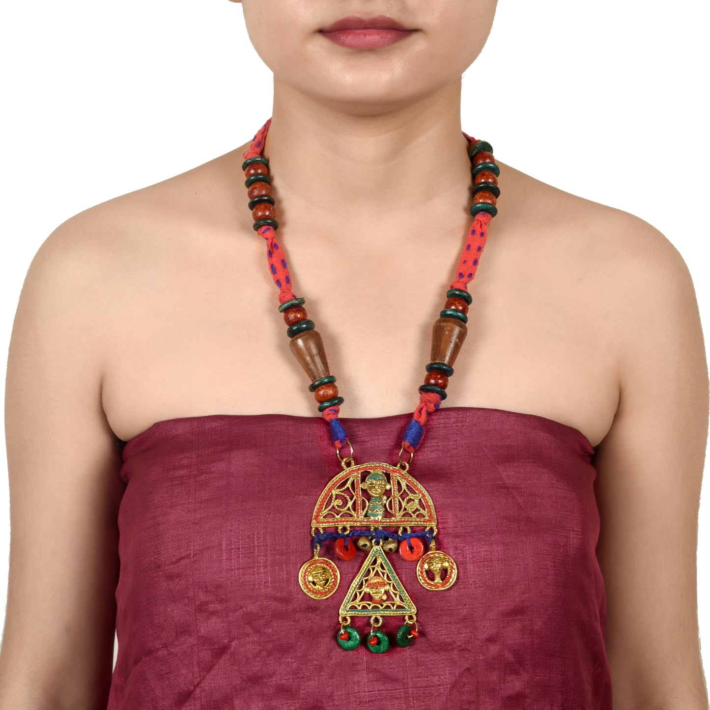 The Royal Family Handcrafted Tribal Dhokra Necklace