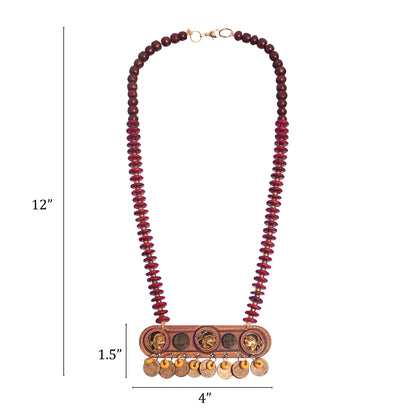 The Maidens' Handcrafted Tribal Dhokra Necklace