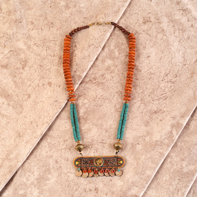 Urvashi' Handcrafted Tribal Dhokra Necklace