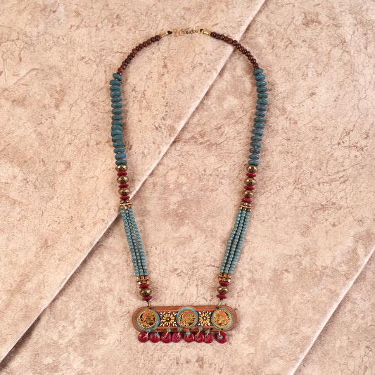 Charlie's Angels' Handcrafted Tribal Dokra Necklace