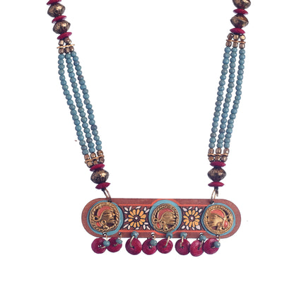 Charlie's Angels' Handcrafted Tribal Dhokra Necklace