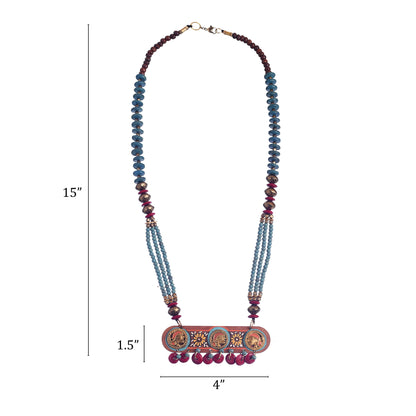 Charlie's Angels' Handcrafted Tribal Dhokra Necklace