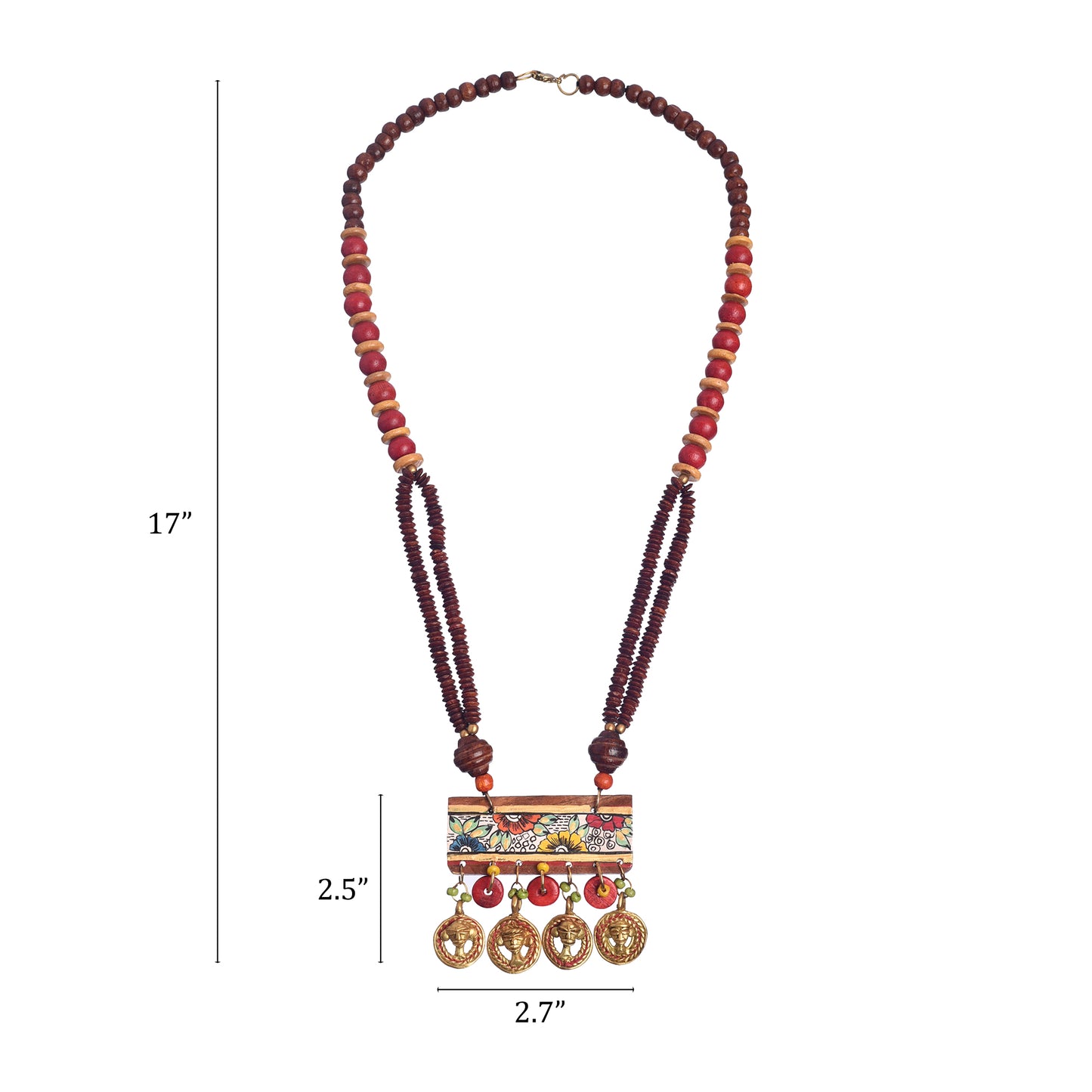 The Guardians' Handcrafted Tribal Dhokra Necklace