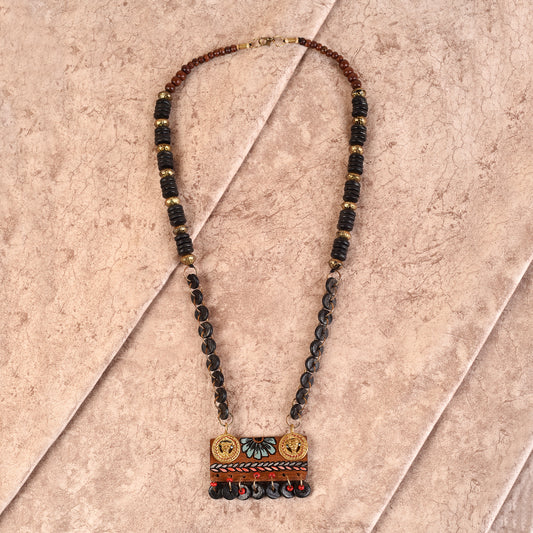 Tana-Mana' Handcrafted Tribal Dokra Necklace