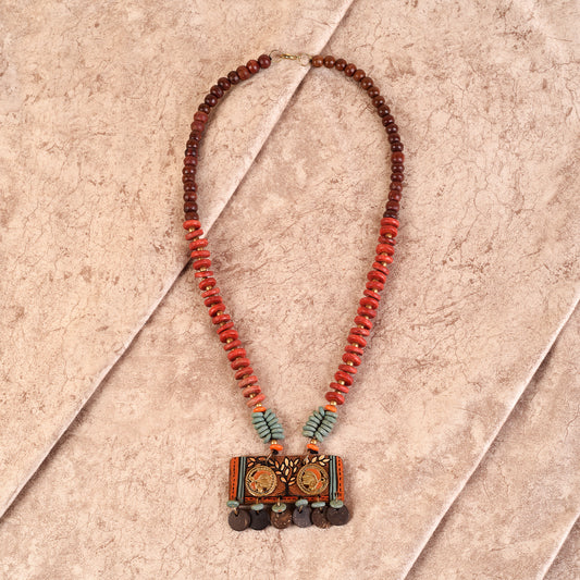 The Angels' Handcrafted Tribal Dhokra Necklace
