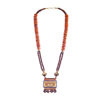 Evil Eye-I' Handcrafted Tribal Dhokra Necklace