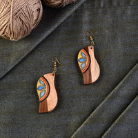 wooden earrings