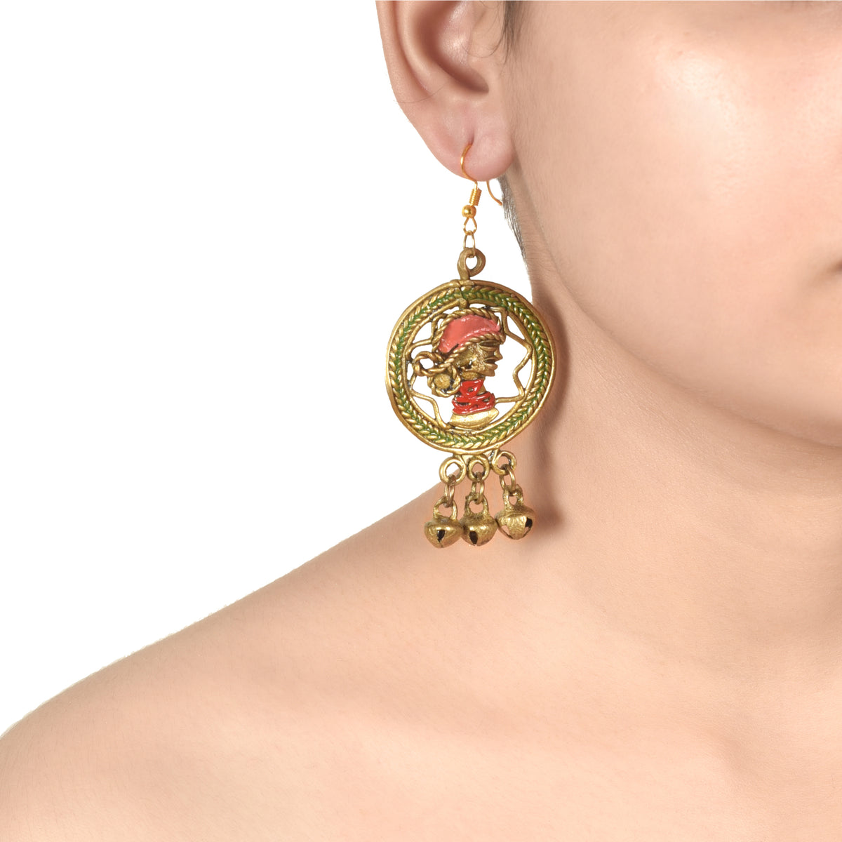 dokra earrings