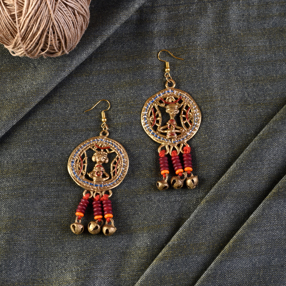 dokra earrings