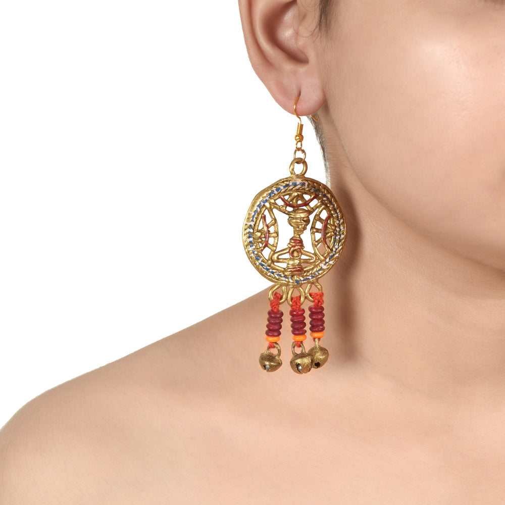 dokra earrings