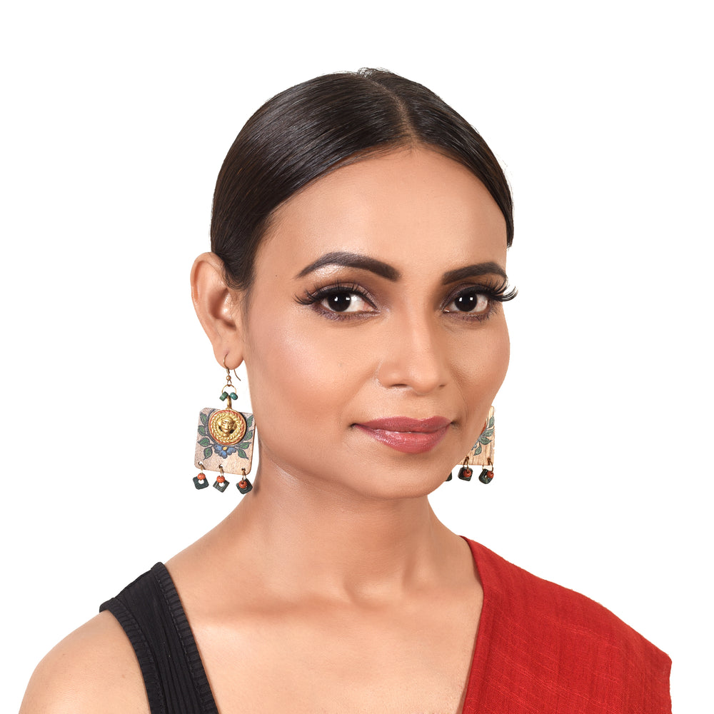 dokra earrings