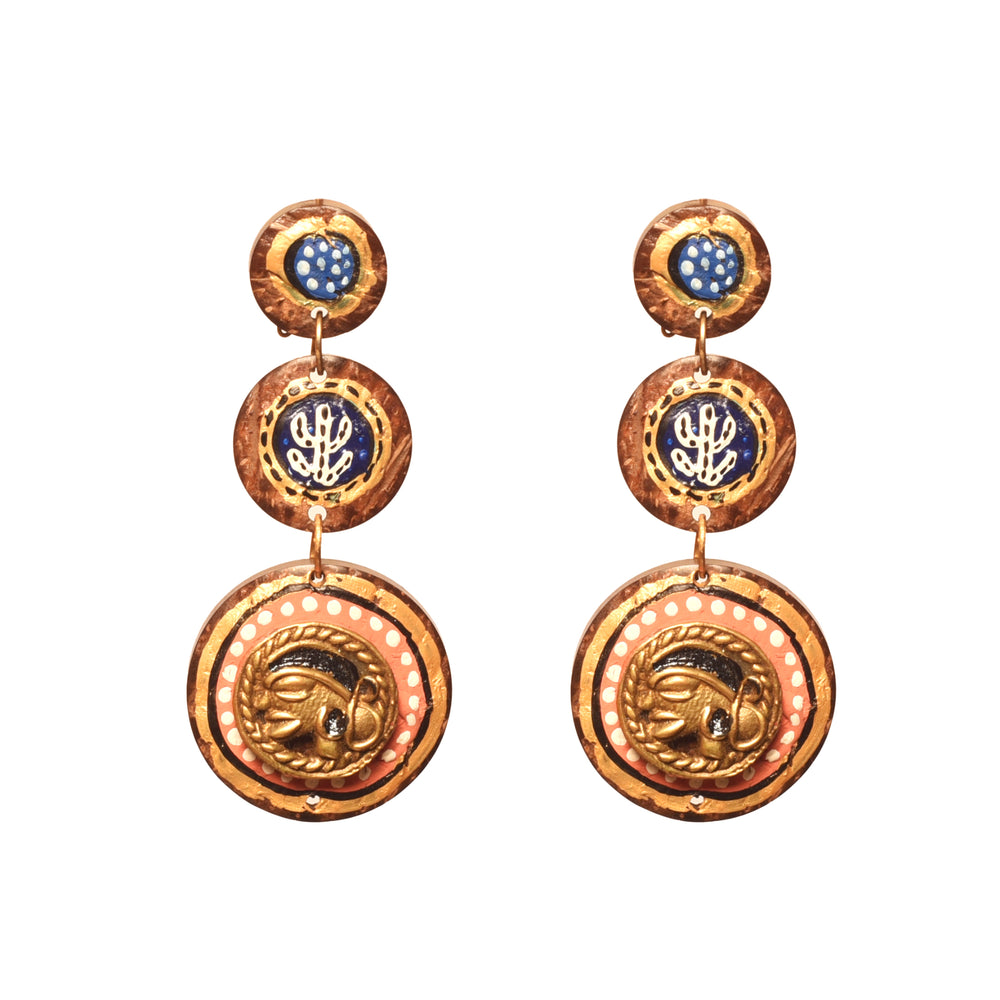 dokra earrings