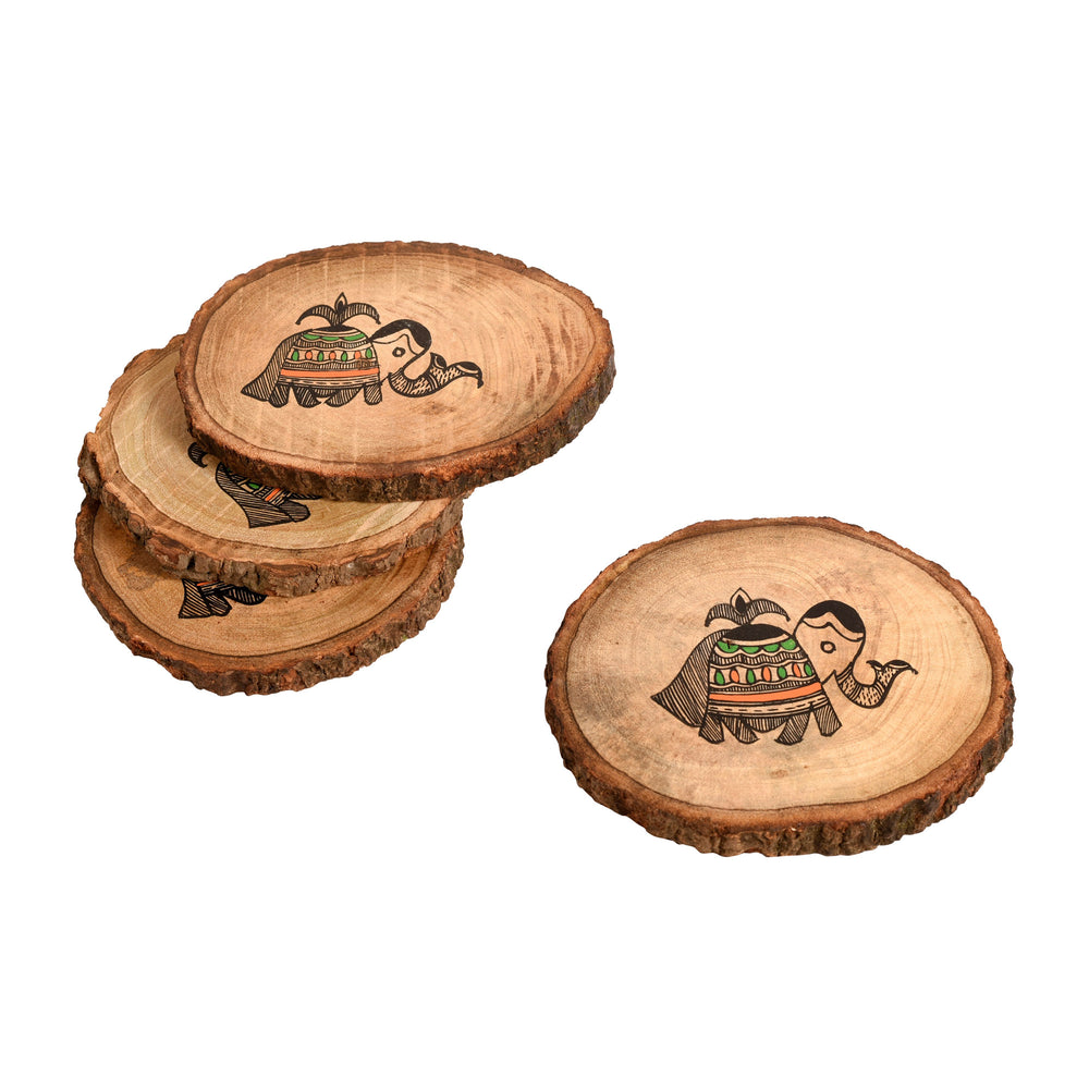 wooden coasters