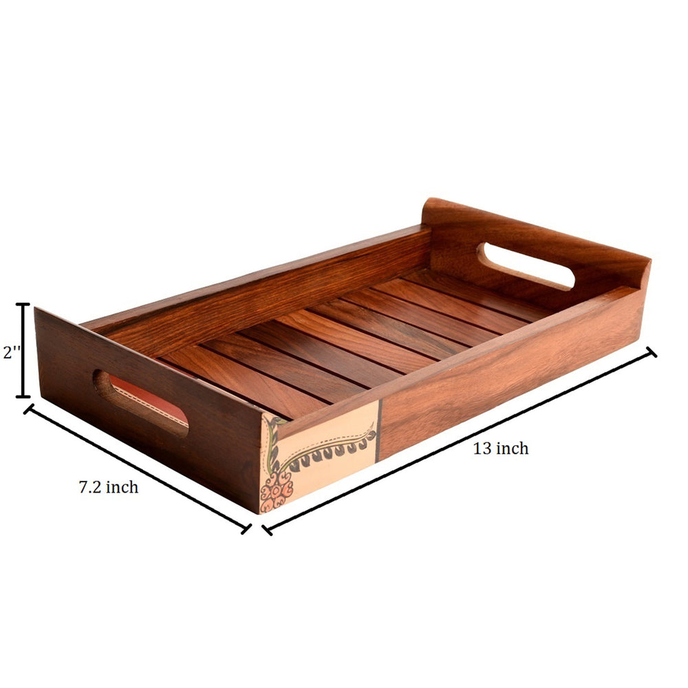 wooden tray