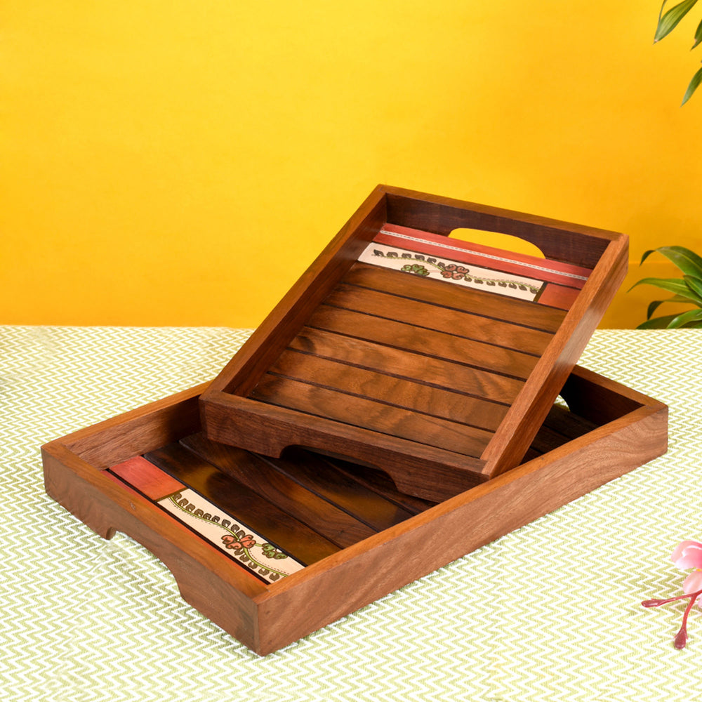 wooden trays