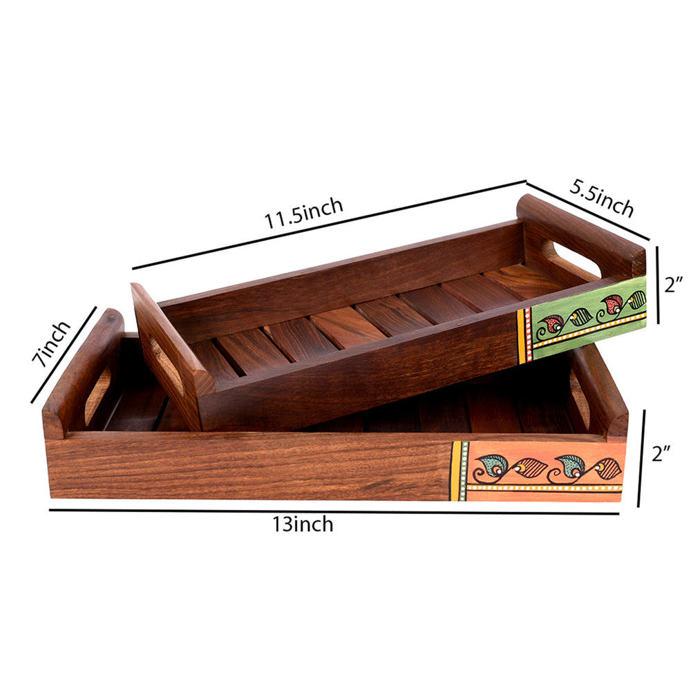 wooden tray 