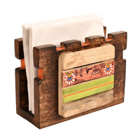 handcrafted tissue holder