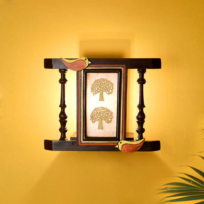 Wooden Wall Lamp 