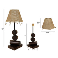 Wooden Table Lamp