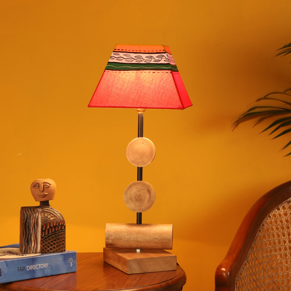 Wooden Table Lamp 