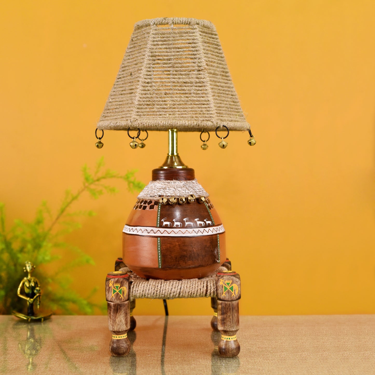 Hand Knitted lamp