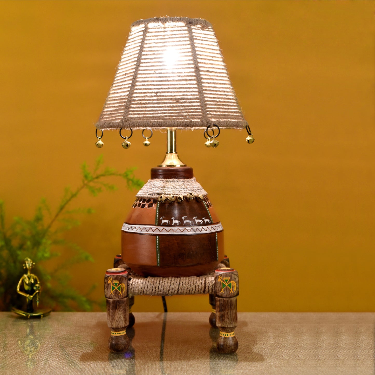 Hand Knitted lamp