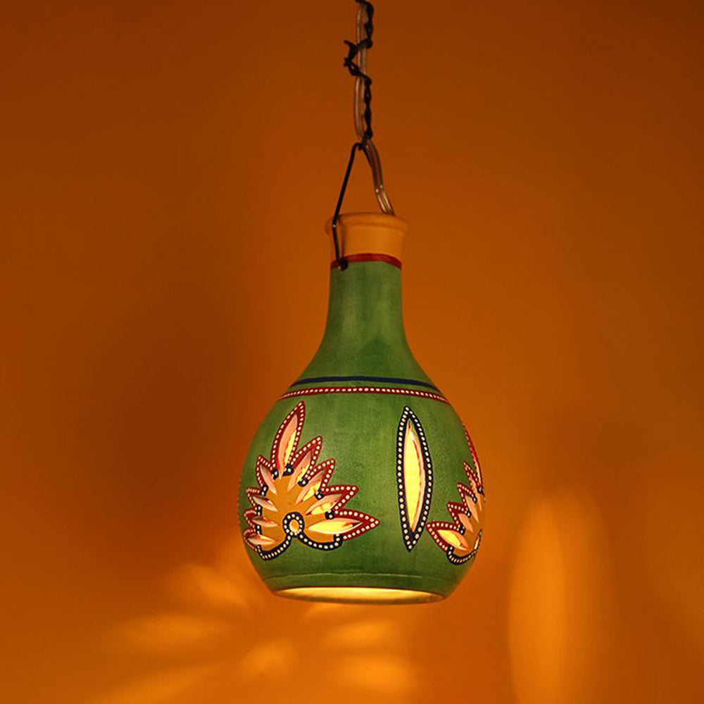 Terracotta Lamp