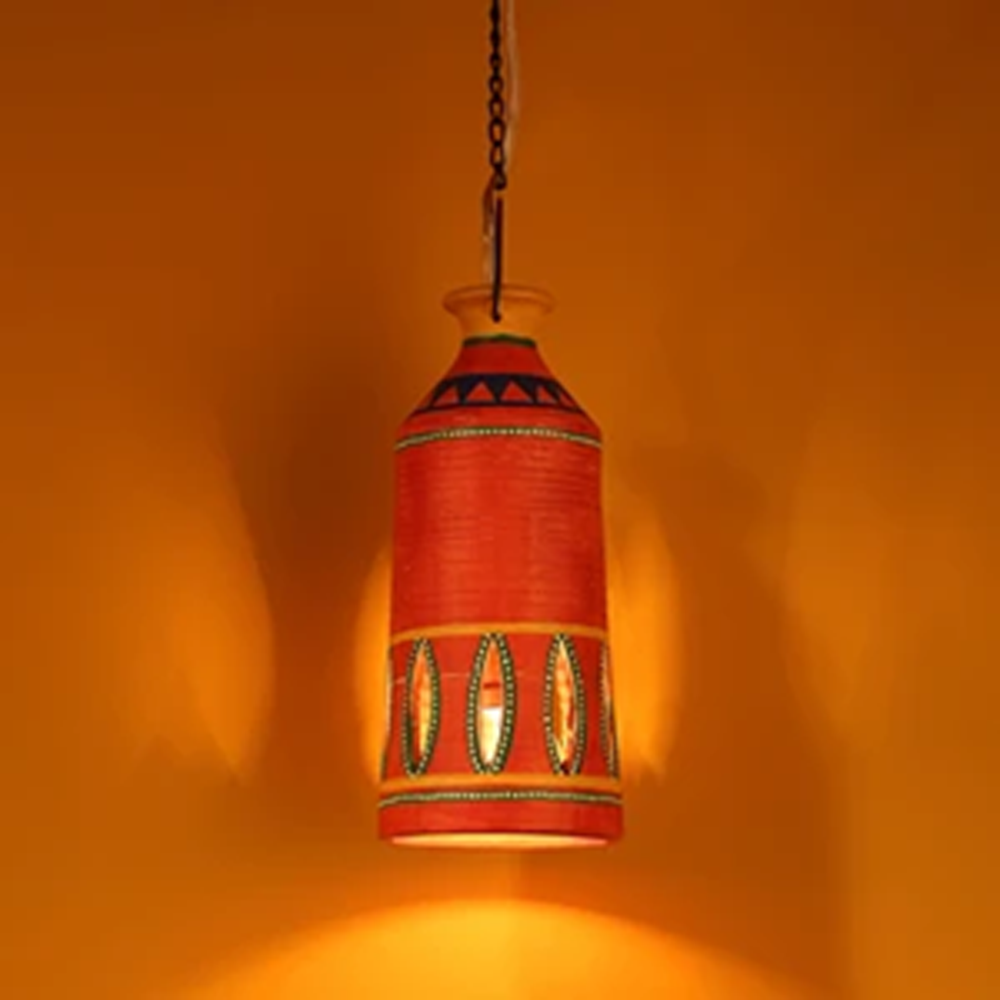 Terracotta Lamp 