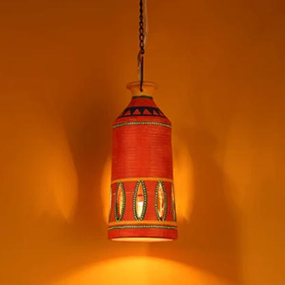 Terracotta Lamp 