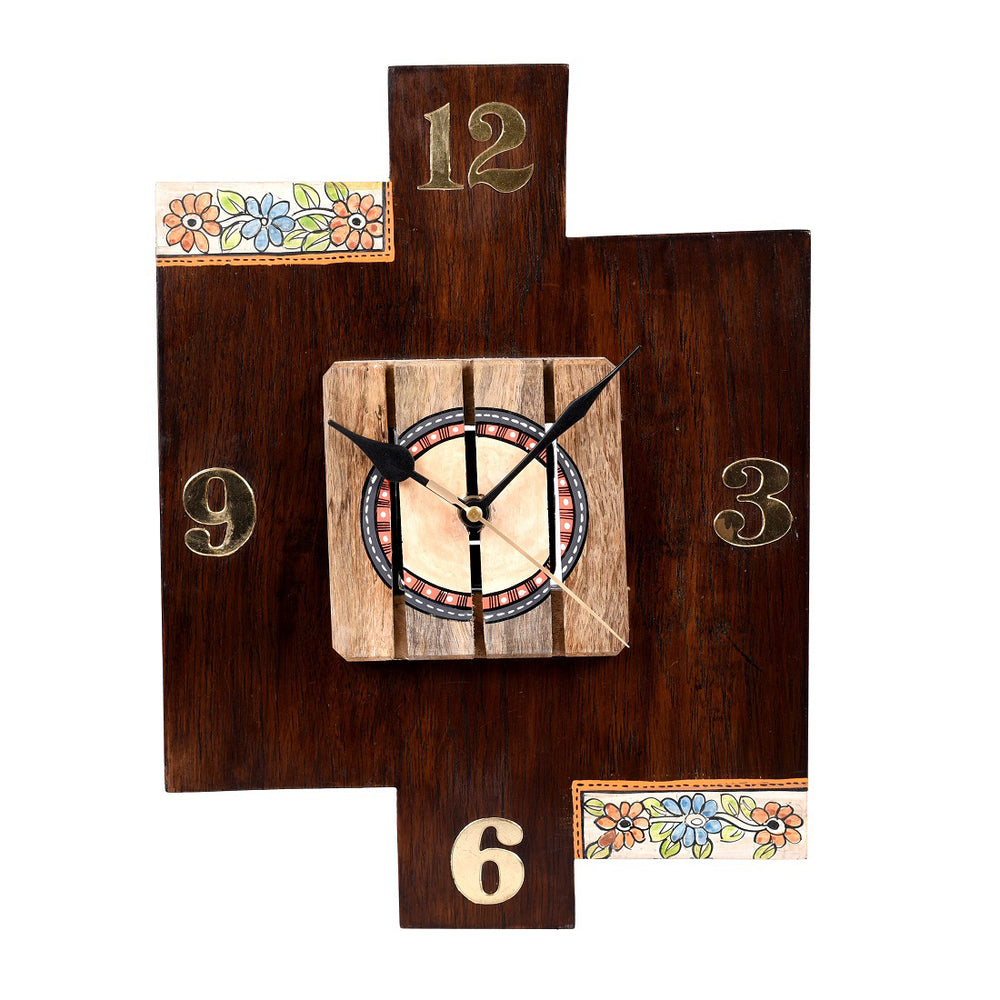 handcrafted wall clock