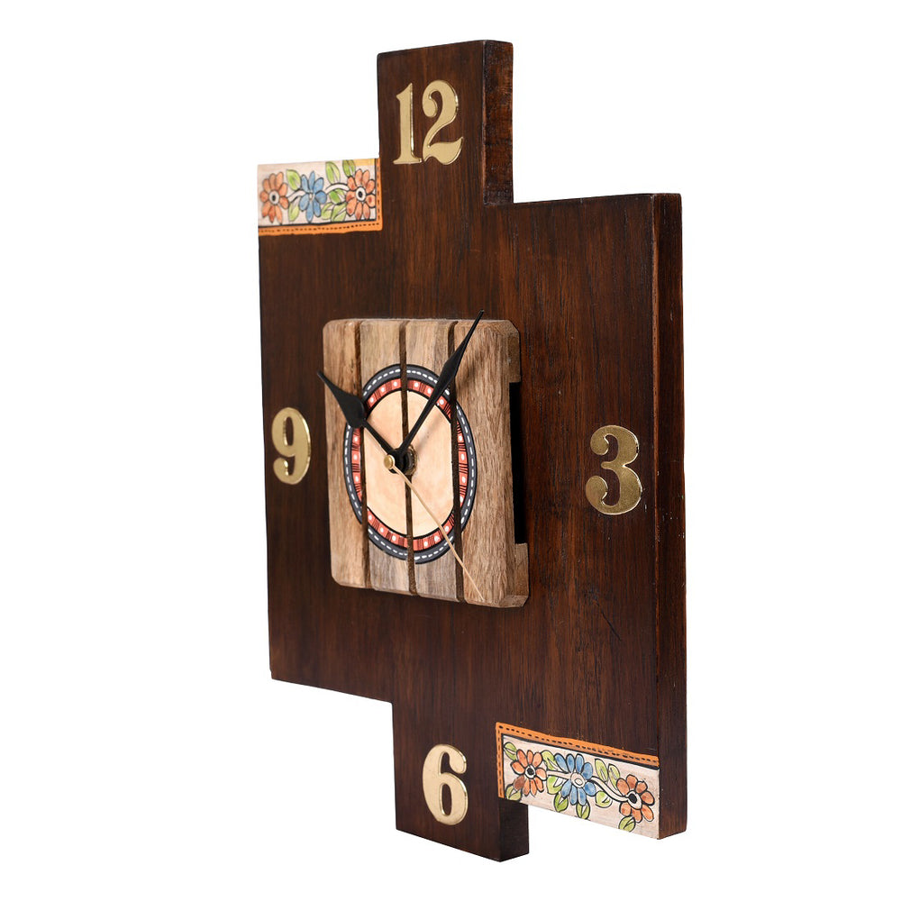 handcrafted wall clock