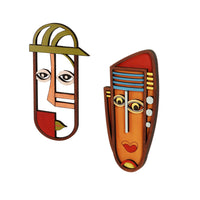 Hunters Wall Decor Mask (Set of 2)