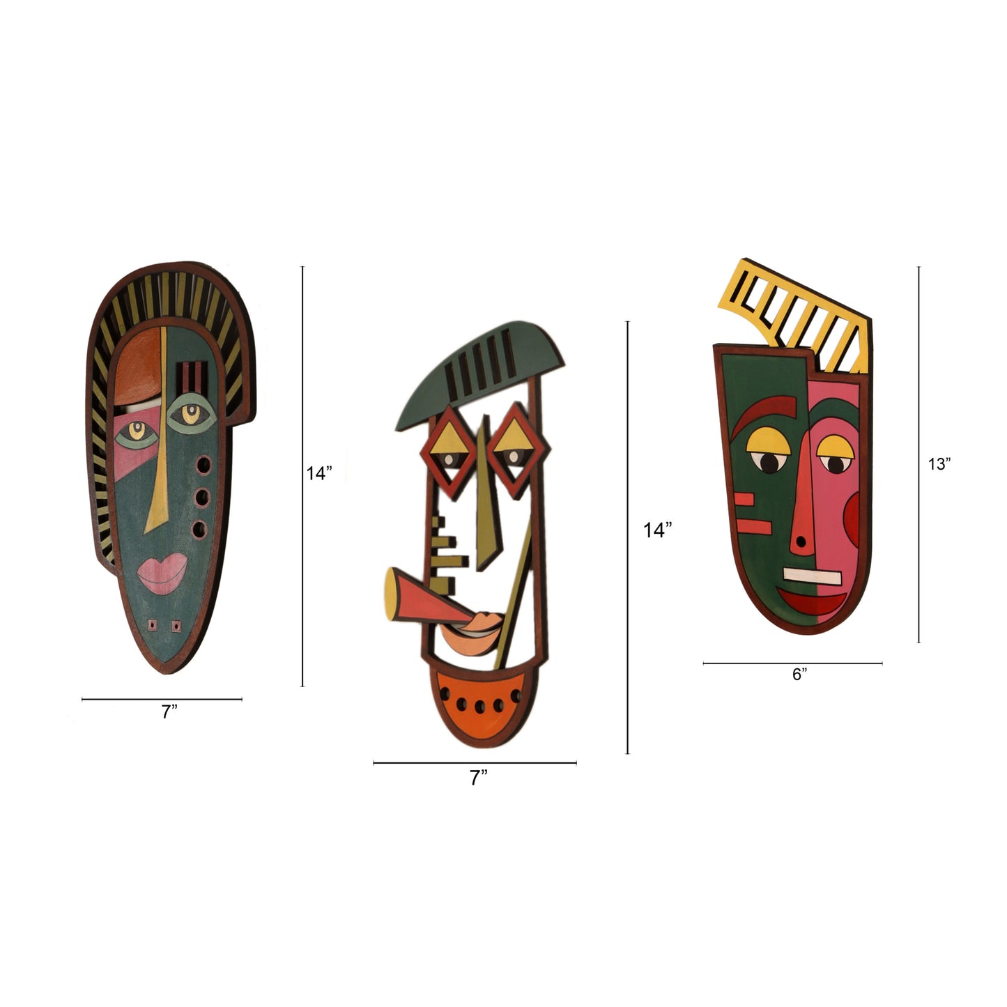 Wall Decor Masks