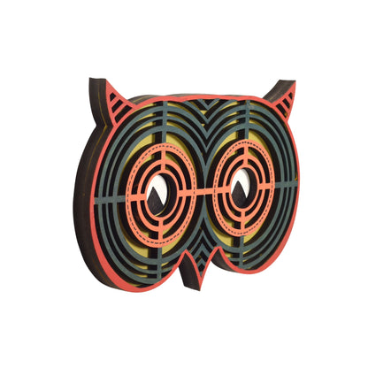 Owl's Eye Wall Decor Mask