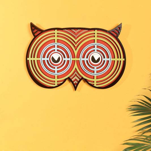 Owl's Eye Wall Decor Mask