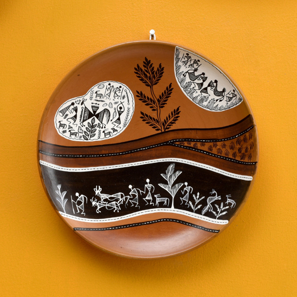 Earthen Plate Wall Decor