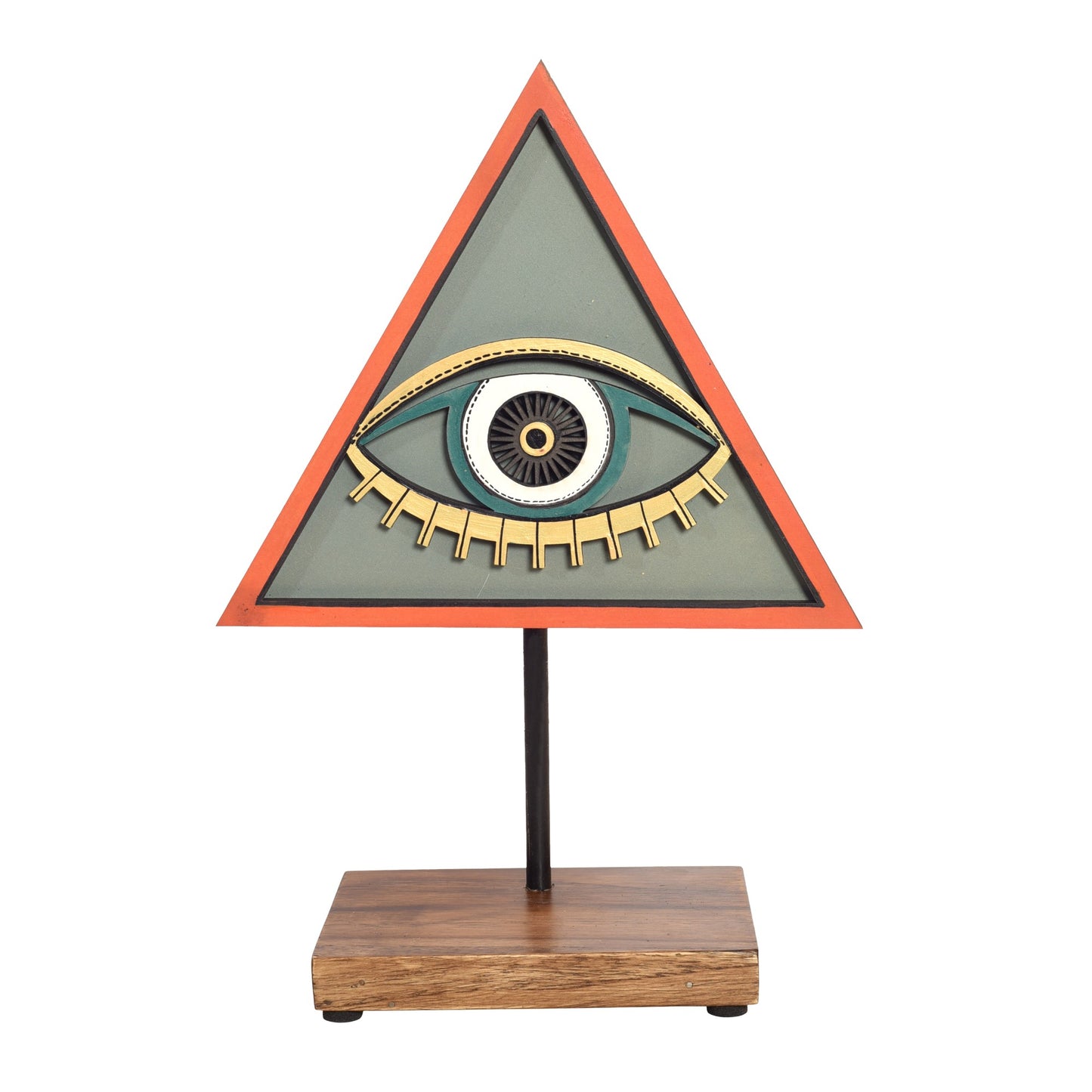 The Illuminating Eyes Table Decor Mask Stand