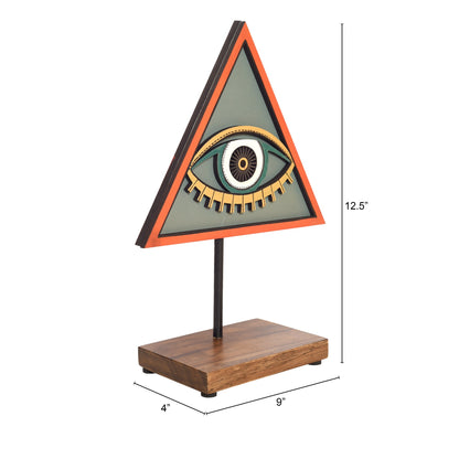 The Illuminating Eyes Table Decor Mask Stand