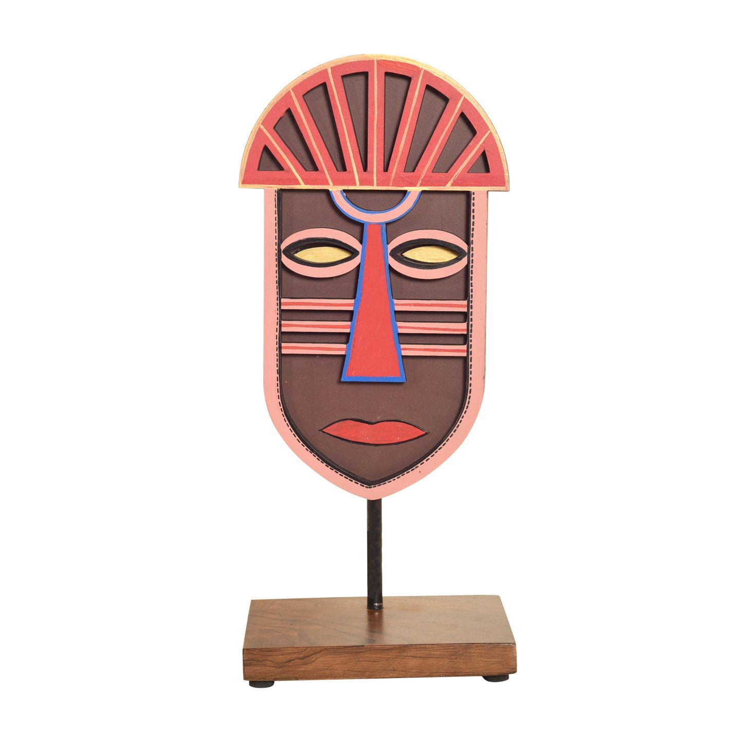 Rickety Ross Table Decor Mask Stand