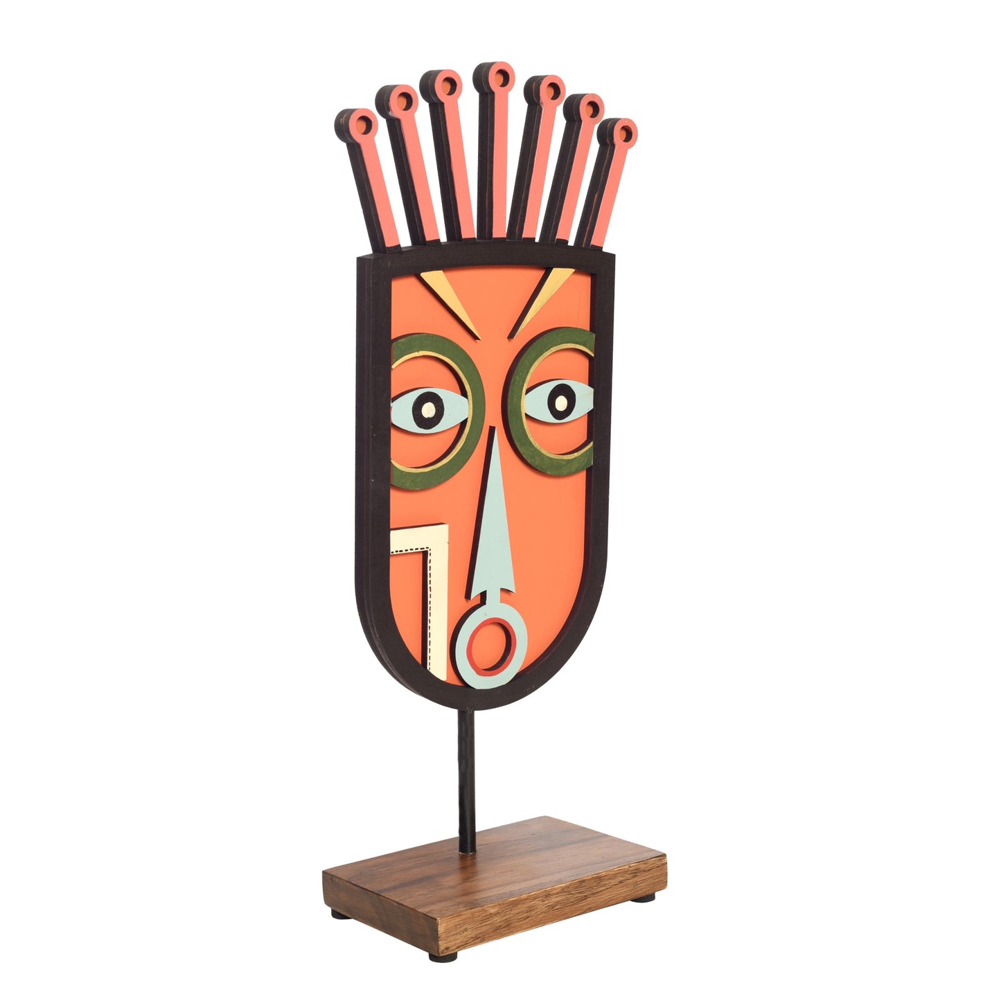 Moody Micheal Table Decor Mask Stand