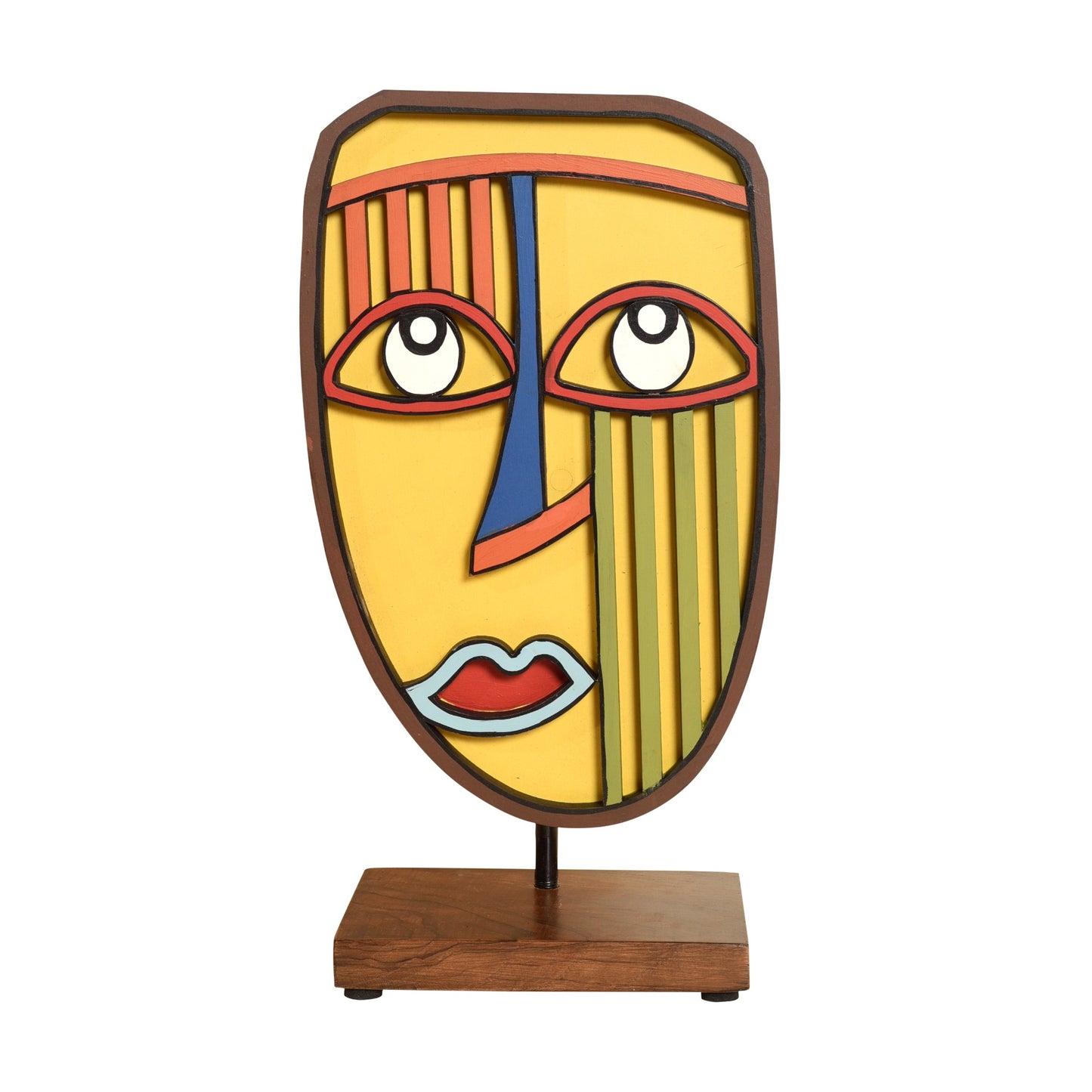 Candid Sunny Table Decor Mask Stand