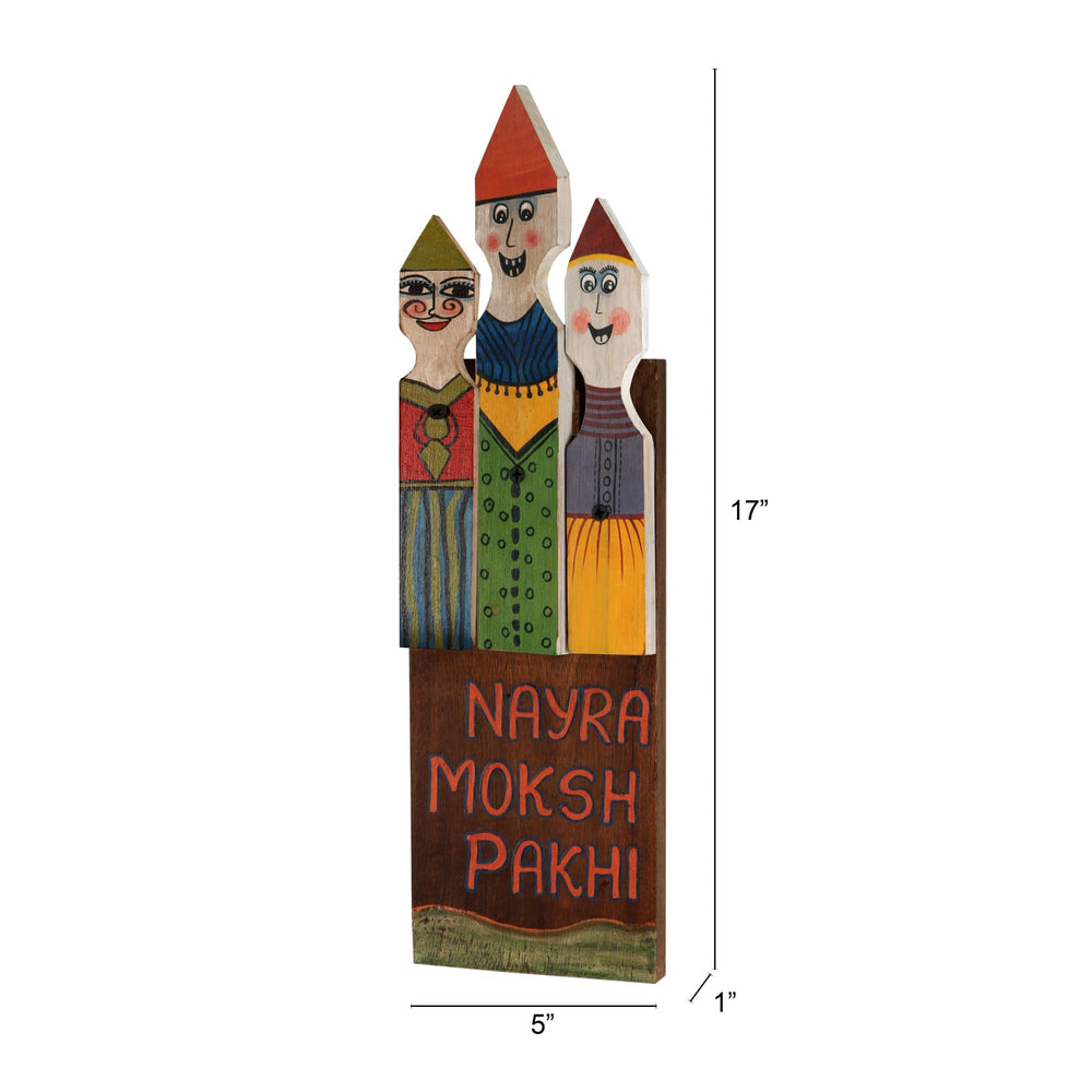 Wooden Nameplate