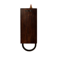 wooden towel hanger