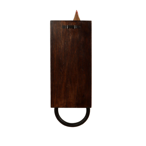 wooden towel hanger