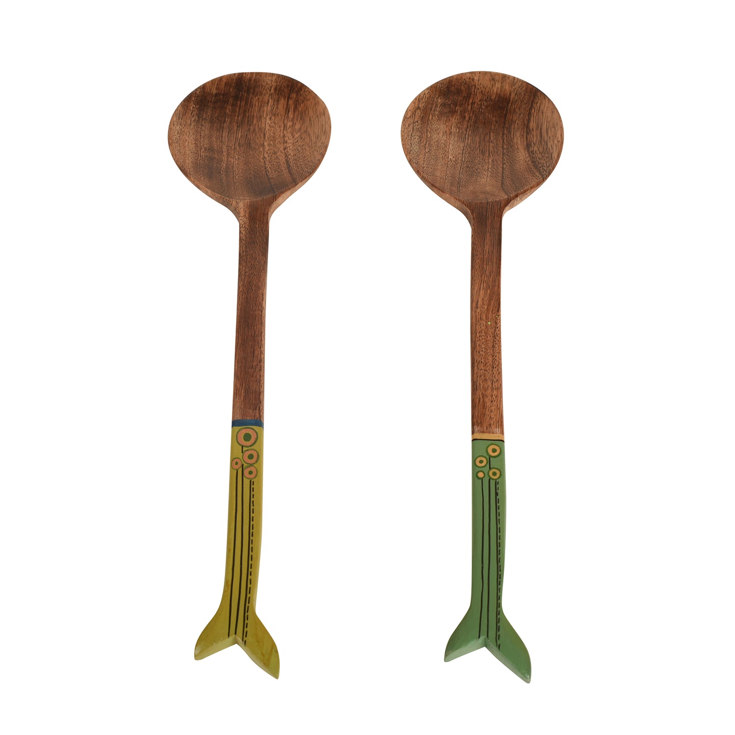 Handcrafted Wooden Ladles (Set of 2)